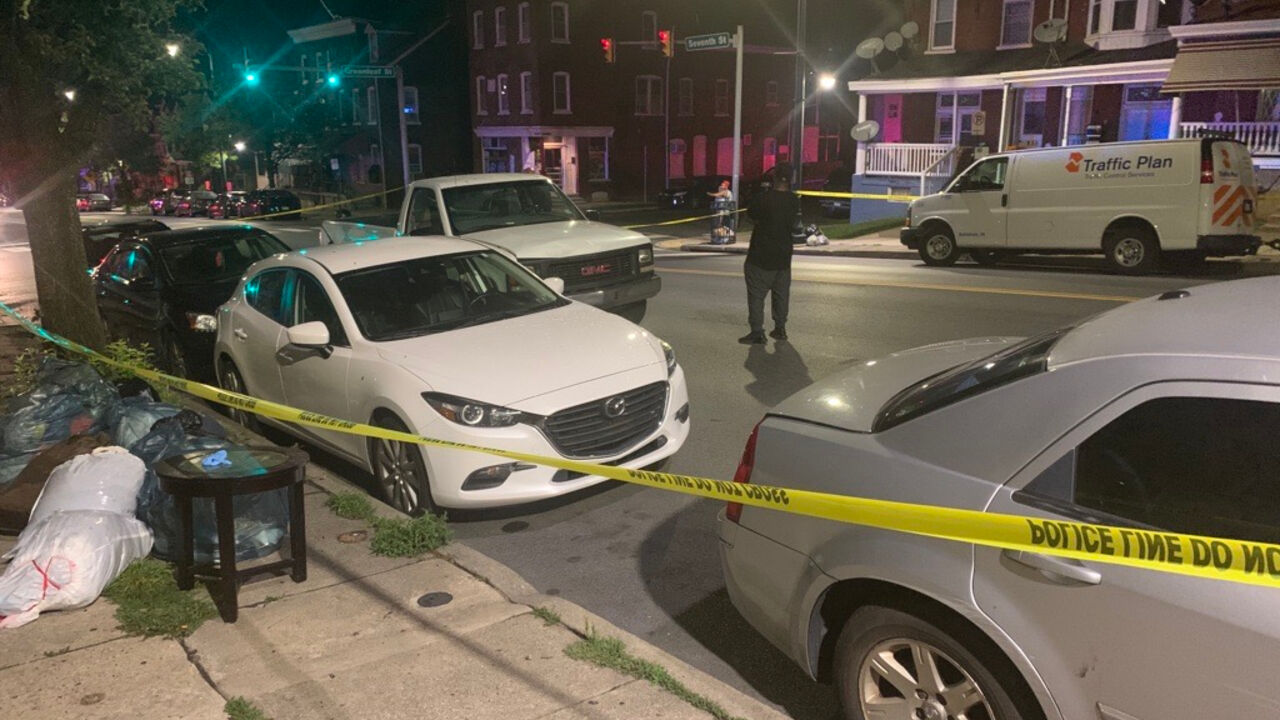 Person hit by car in Allentown
